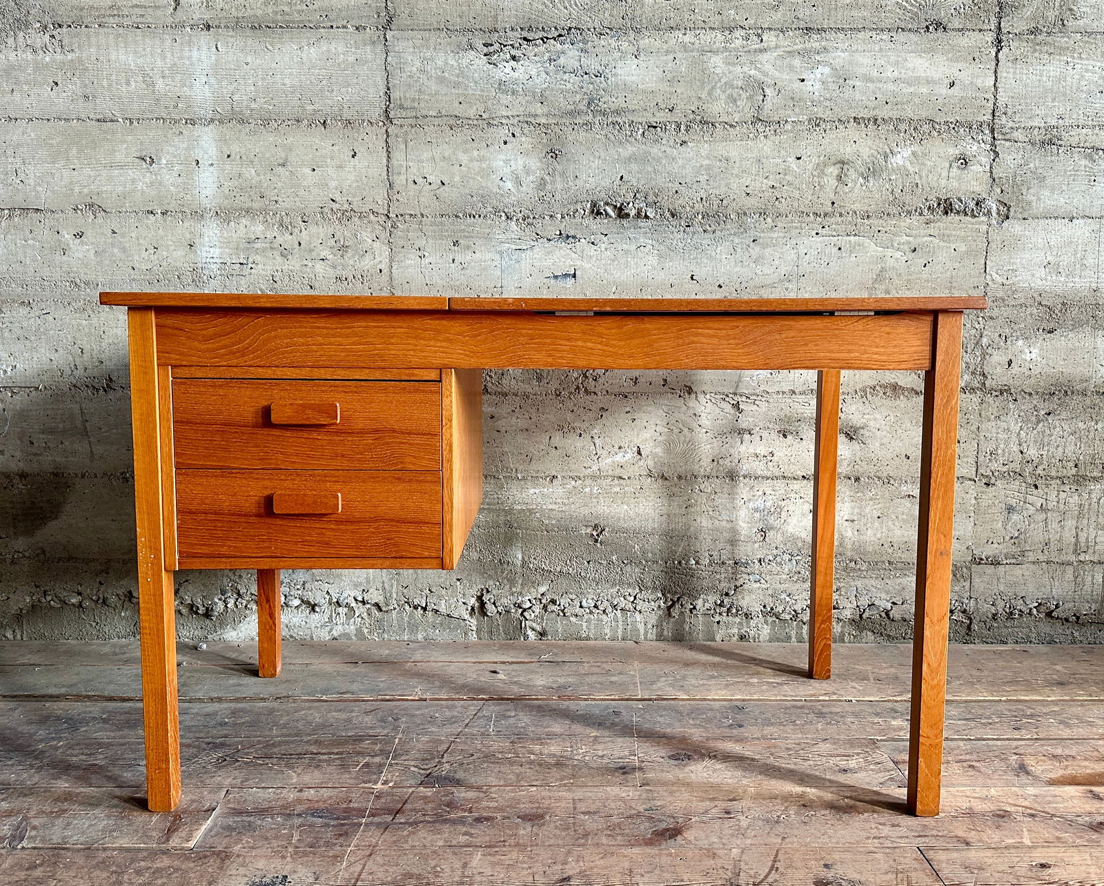 DANISH TEAK DRAFTING/WRITING DESK (1 of 10)