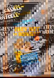 'THEY MET IN BOMBAY' INSERT MOVIE POSTER