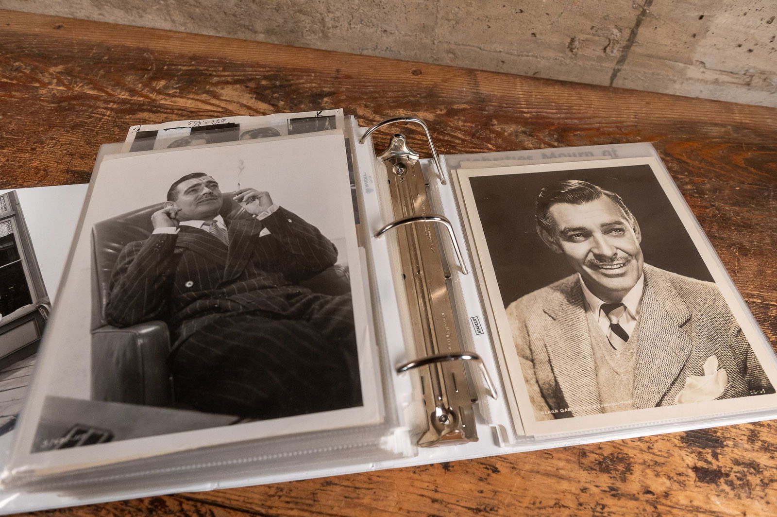 CLARK GABLE 1930-1949 PHOTO COLLECTION (1 of 12)