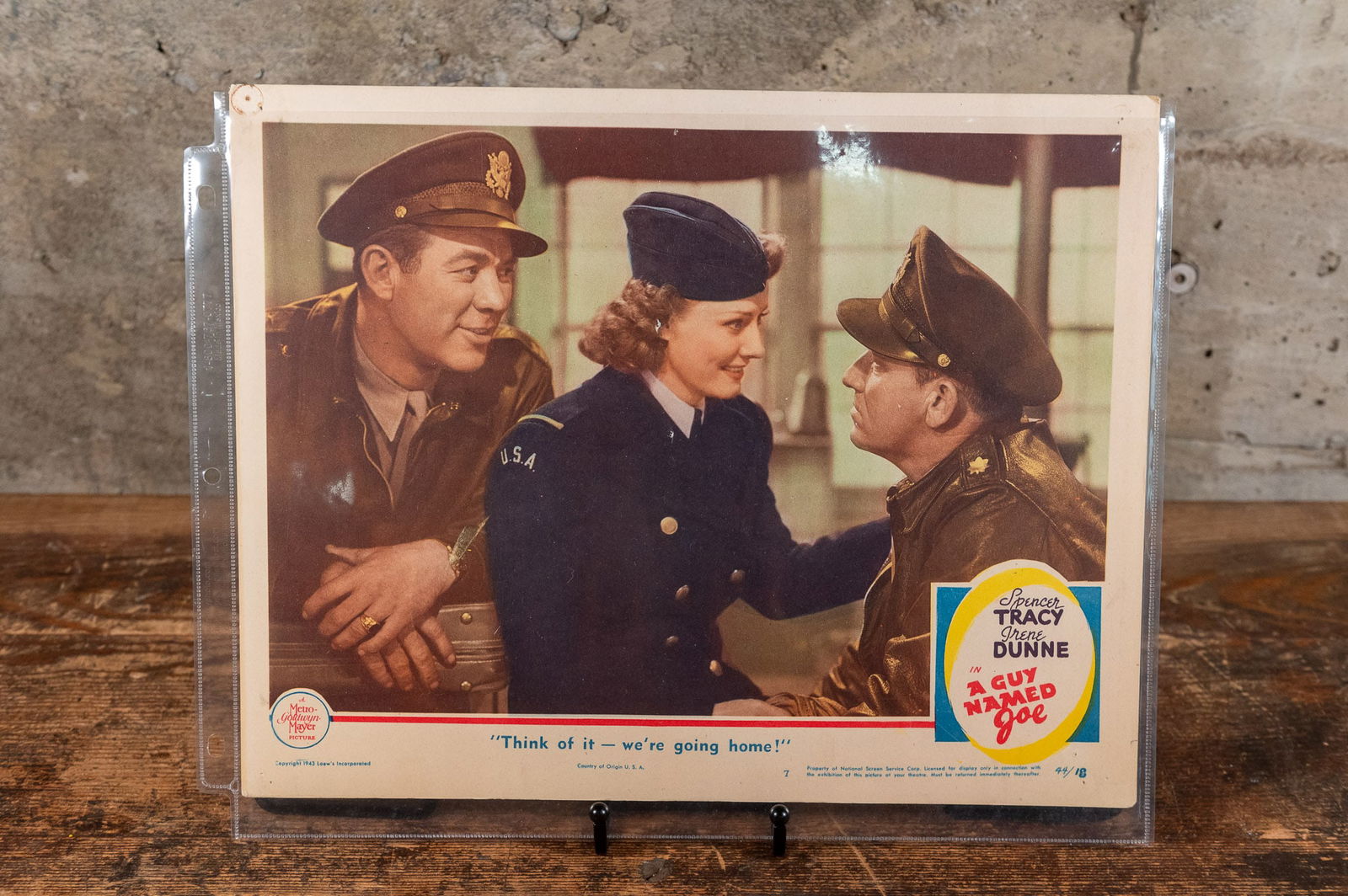 'A MAN NAMED JOE' LOBBY CARDS (1 of 8)