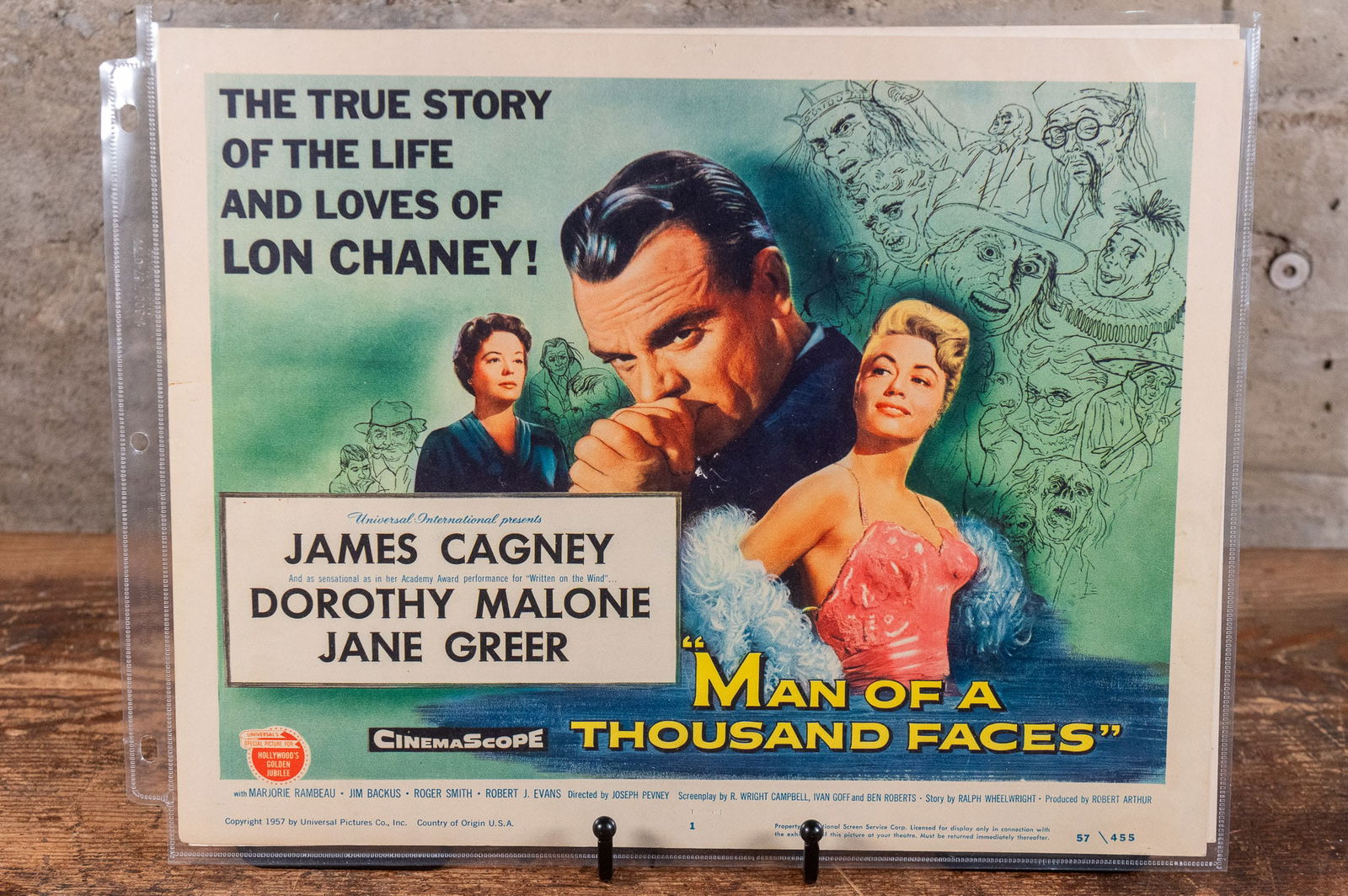 'MAN OF A THOUSAND FACES' LOBBY CARDS (1 of 8)