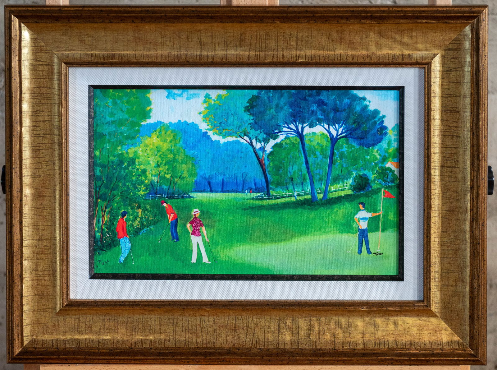 JEAN-CLAUDE PICOT, 'LE GOLF A CANNES' (1 of 6)