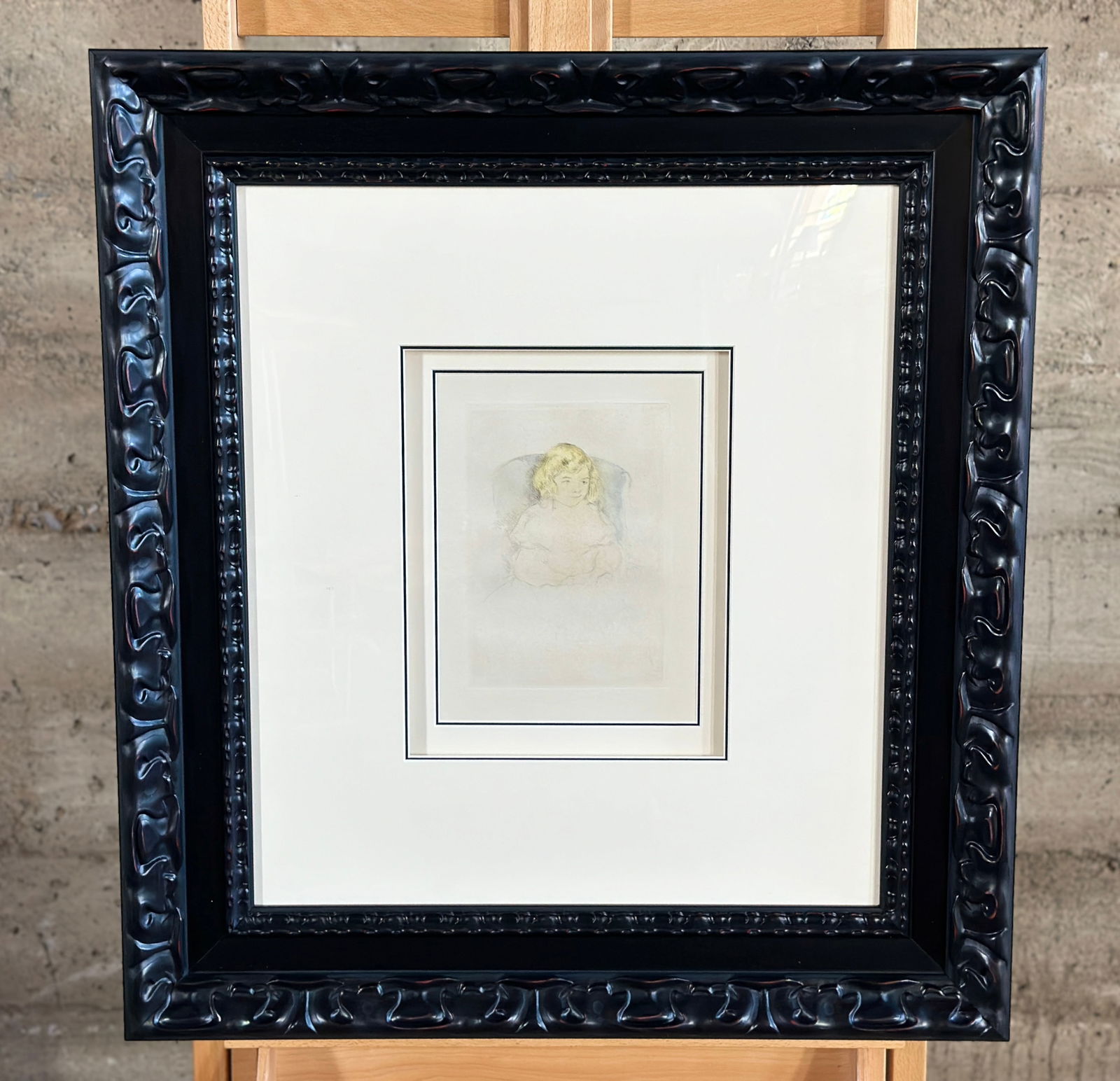 MARY CASSATT, 'SARA SMILING' (1 of 5)