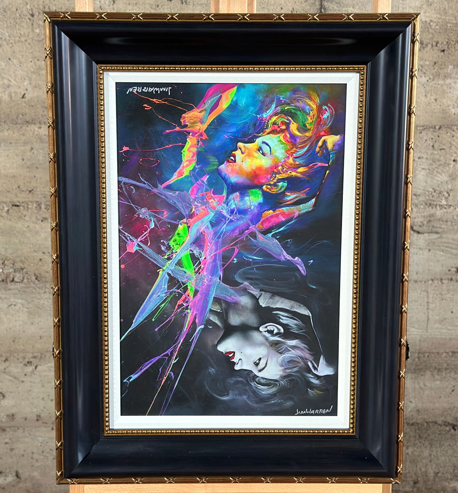 JIM WARREN, 'MARILYN IN THE MIRROR' (1 of 7)