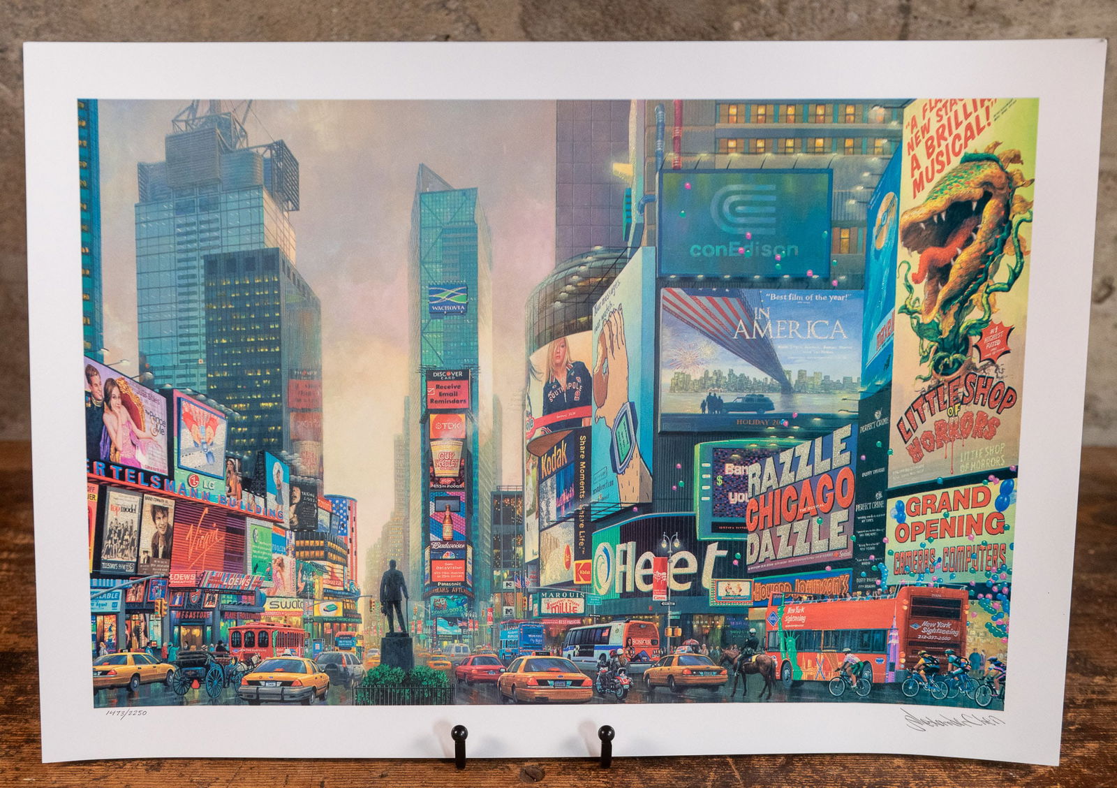 ALEXANDER CHEN, 'TIMES SQUARE SOUTH' (1 of 6)