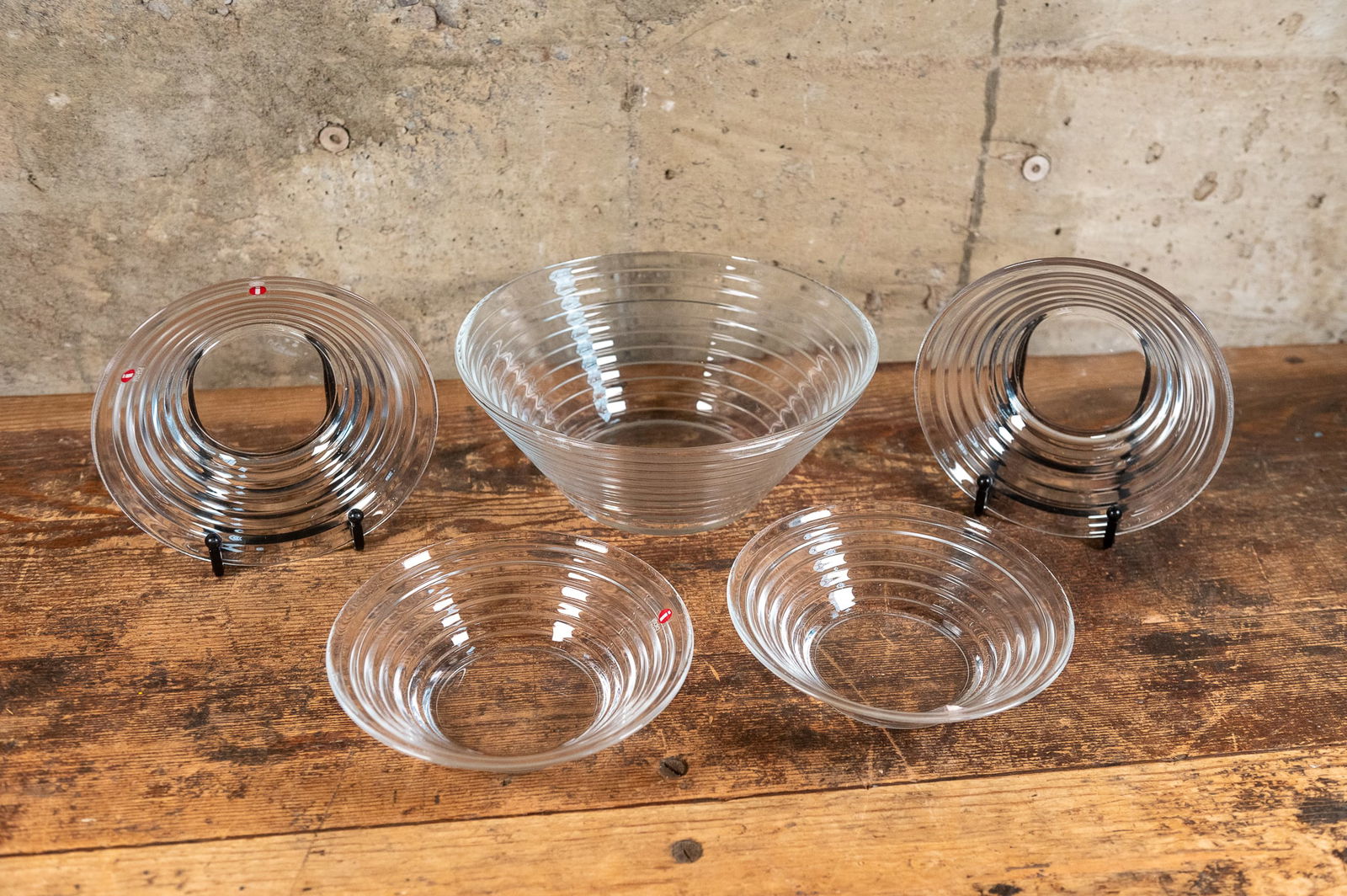AINO AALTO 5 BOWL SET, IITTALA, FINLAND (1 of 4)