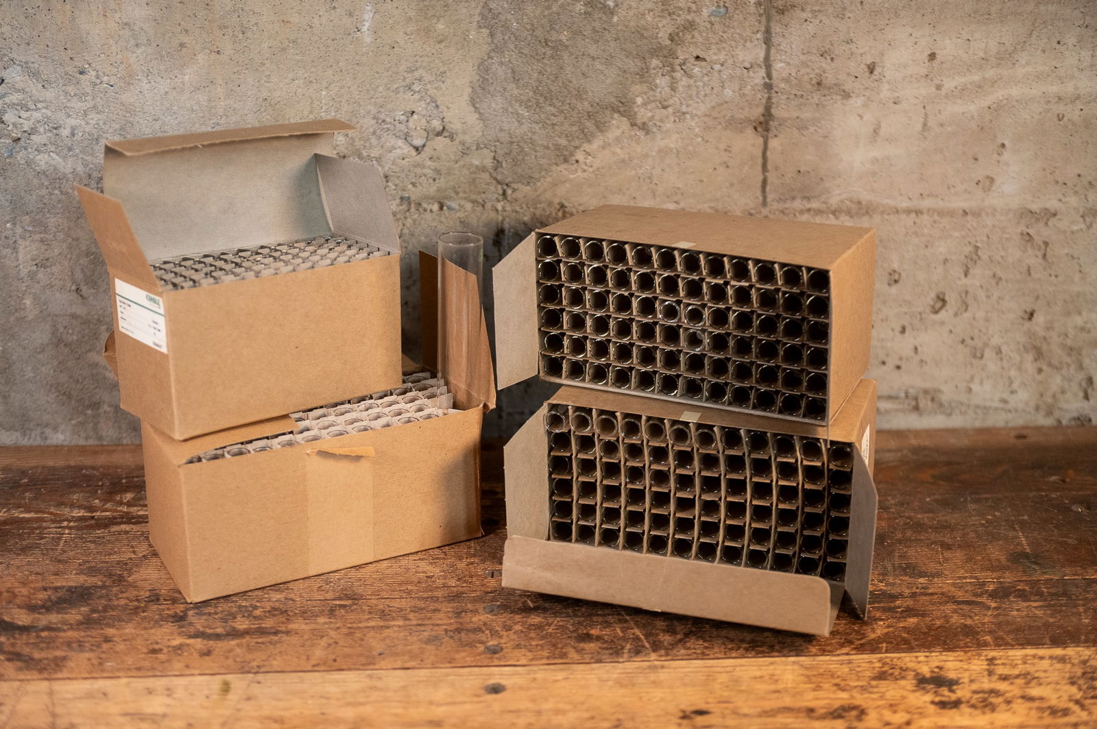 KIMBALL KIMAX GLASS CULTURE TUBES (1 of 6)