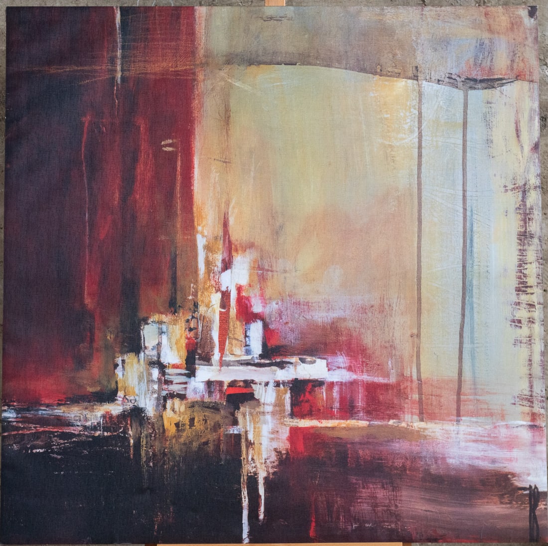 TERRI BURRIS, 'CITY WITH COLOR I' (1 of 7)