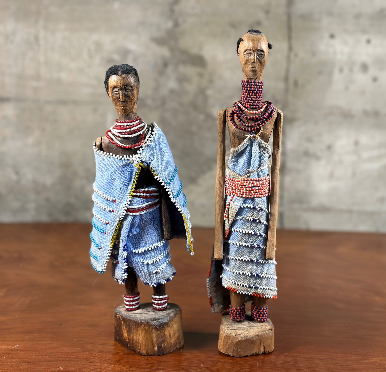 PAIR OF NAMJI DOLLS (1 of 8)