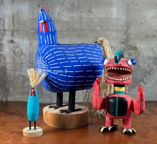 LES HERBERT, FOLK ART SCULPTURES