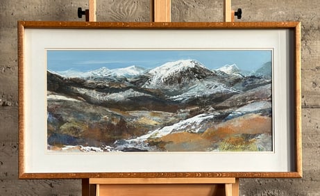 JEAN SCHWALBE, 'BLUE CASCADE SKIES'