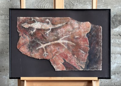 MONICA STOBIE, 'RED ROCK SERIES NO. 6 LIZARD ROCK'