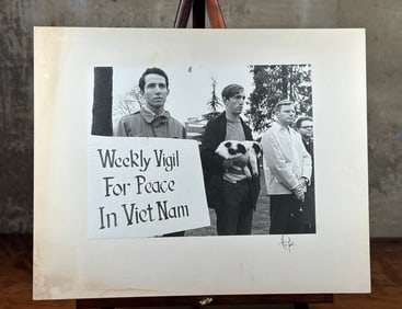 HARRY GROSS, 'WEEKLY VIGIL FOR PEACE IN VIETNAM'