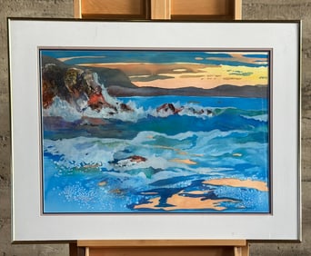 RUTH HICKOK SCHUBERT, 'SEASCAPE'