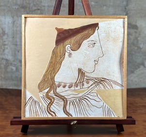 'MAENAD', CERAMIC FRESCO