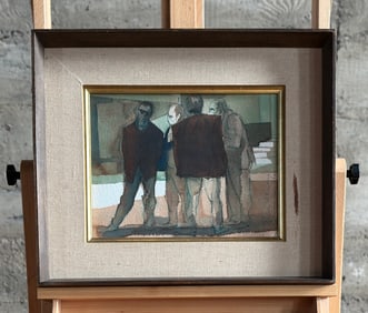 FRANK NELSON ASHLEY, 'RAILWAY STATION AREA, VENICE ITALY'