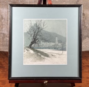 LUIGI (ALOIS HEINRICH) KASIMIR, 'DUERSTEIN IN WINTER'
