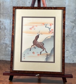 OGATA KORIN, 'BIG DEER AUTUMN LEAVES'