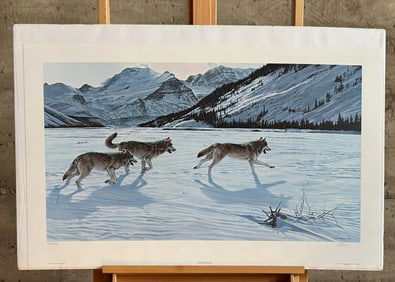 RON PARKER, 'ON THE RUN - WOLF PACK'