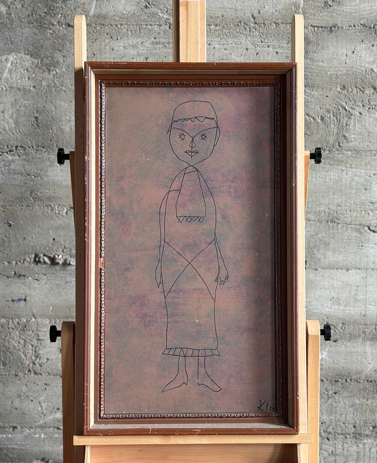 PAUL KLEE, 'STANDING FIGURE' (1 of 7)