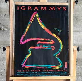 PETER MAX, '37TH ANNUAL GRAMMY AWARDS' POSTER