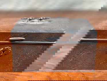 STERLING SILVER JEWELRY BOX