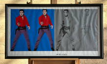 ANDY WARHOL, 'ELVIS I & II'