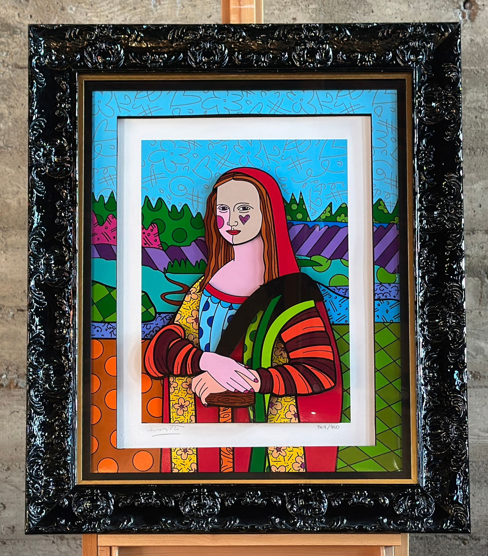 ROMERO BRITTO, 'MONA LISA' (1 of 8)