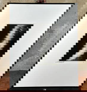 PAUL DAHLQUIST, 'THE RIGHT SIDE': "The Right Side", an original silver gelatin print by listed photographer, Paul Dahlquist. Professionally framed and originally sold at a gallery. Measures in the frame, 18'' H x 14'' W. Paul Dahlquis