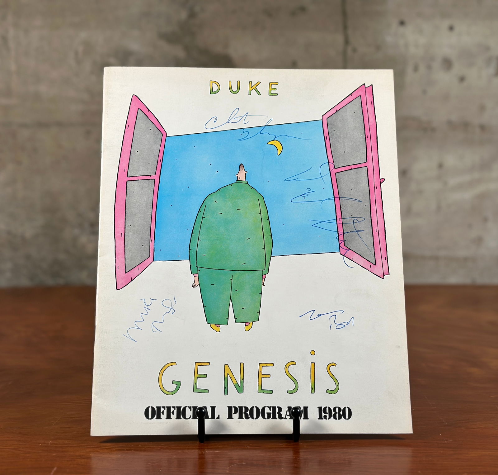 GENESIS DUKE TOUR, SIGNED PROGRAM (1 of 6)