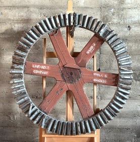 OVERSIZED FOUNDRY MOLD, 19TH CENTURY