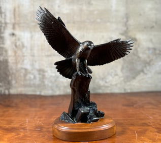 GERALD BALCIER, BRONZE 'BUICK HAWK'