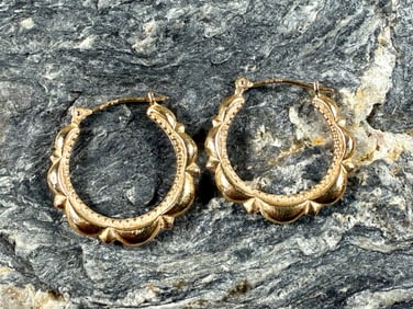 14K GOLD EARRINGS