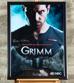 'GRIMM' SIGNED CAST POSTER