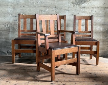 STICKLEY BROTHERS DINING CHAIRS