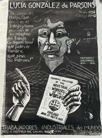CARLOS CORTEZ, WOODBLOCK PRINT #2