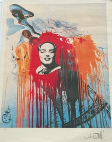 SALVADOR DALI, 'MARILYN MONROE'