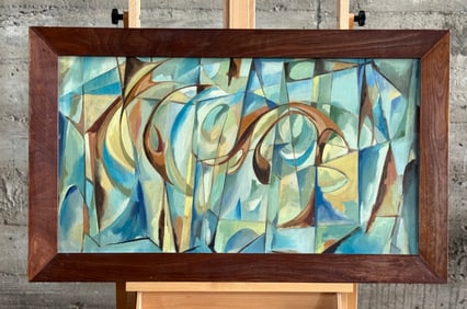 ABSTRACT MODERNIST PAINTING