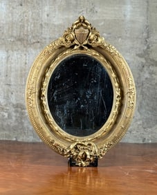 1860'S GILT MIRROR