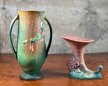 ROSEVILLE POTTERY VASES