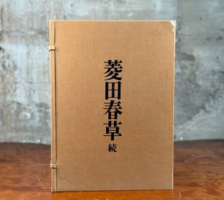 HISHIDA SHUNSO, LARGE ART BOOK