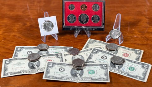 COLLECTIBLE COINS & $2 BANKNOTES