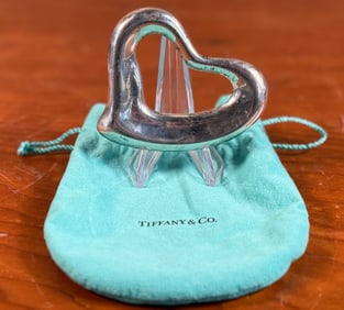ELSA PERETTI FOR TIFFANY & CO, STERLING BELT BUCKLE