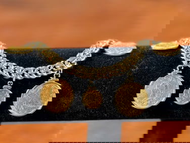 GOLD COIN BRACELET