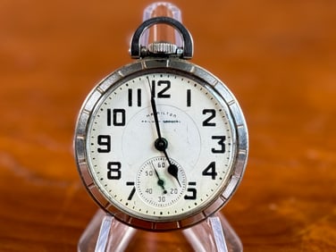 HAMILTON RAILWAY SPECIAL POCKET WATCH