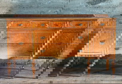 ANTIQUE MAHOGANY SIDEBOARD