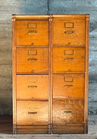 AMBERG SET OF FILE CABINETS