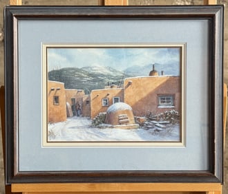 MARV NEWTON, 'PEACEFUL LIGHT, TAOS'