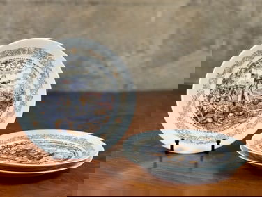 D'ARCEAU LIMOGES LAFAYETTE LEGACY COLLECTOR PLATES