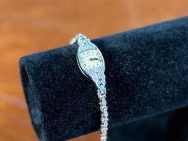 14K GOLD HAMILTON LADIES WATCH